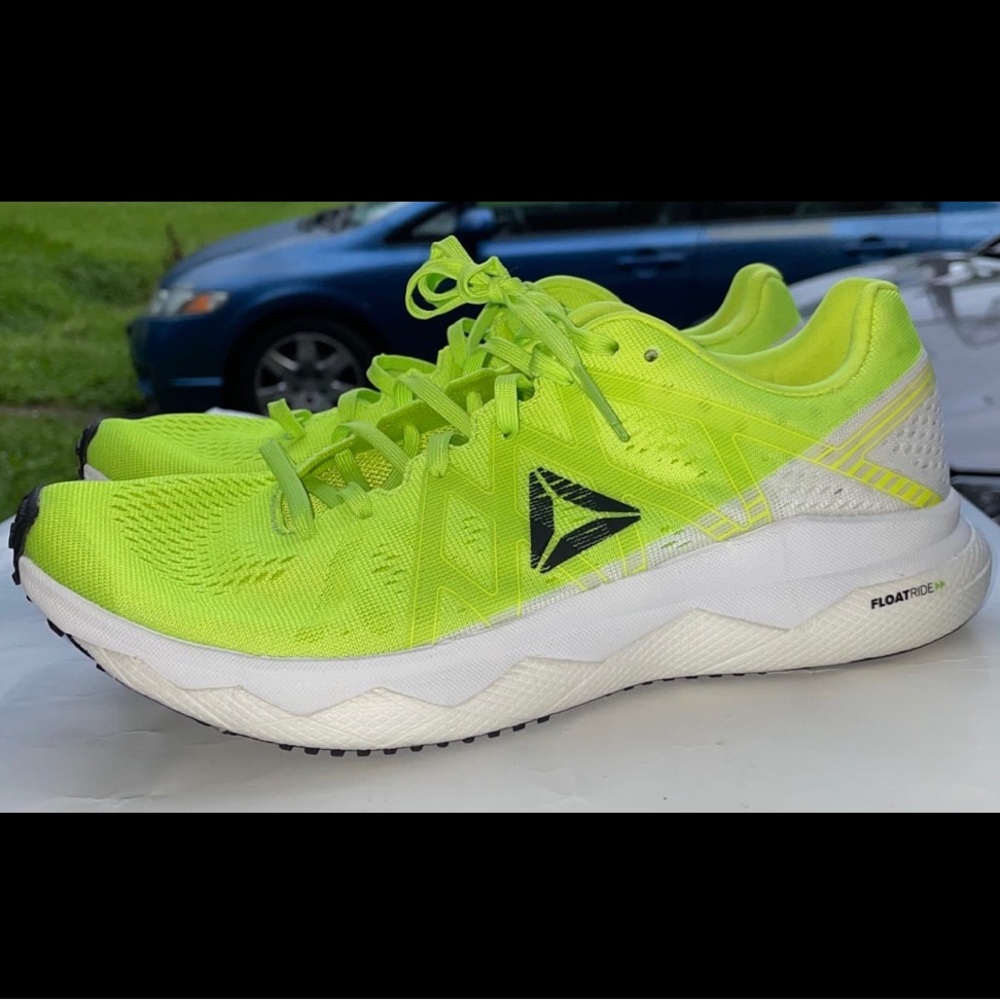 Reebok Neon Yellow Athletic Shoes